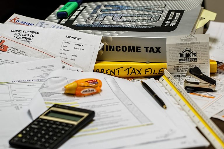Income tax file forms.