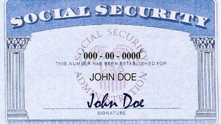 Social Security Card